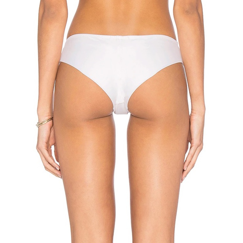 Eberjey So Solid Coco Bikini Bottom, Ecru, Medium - image 5